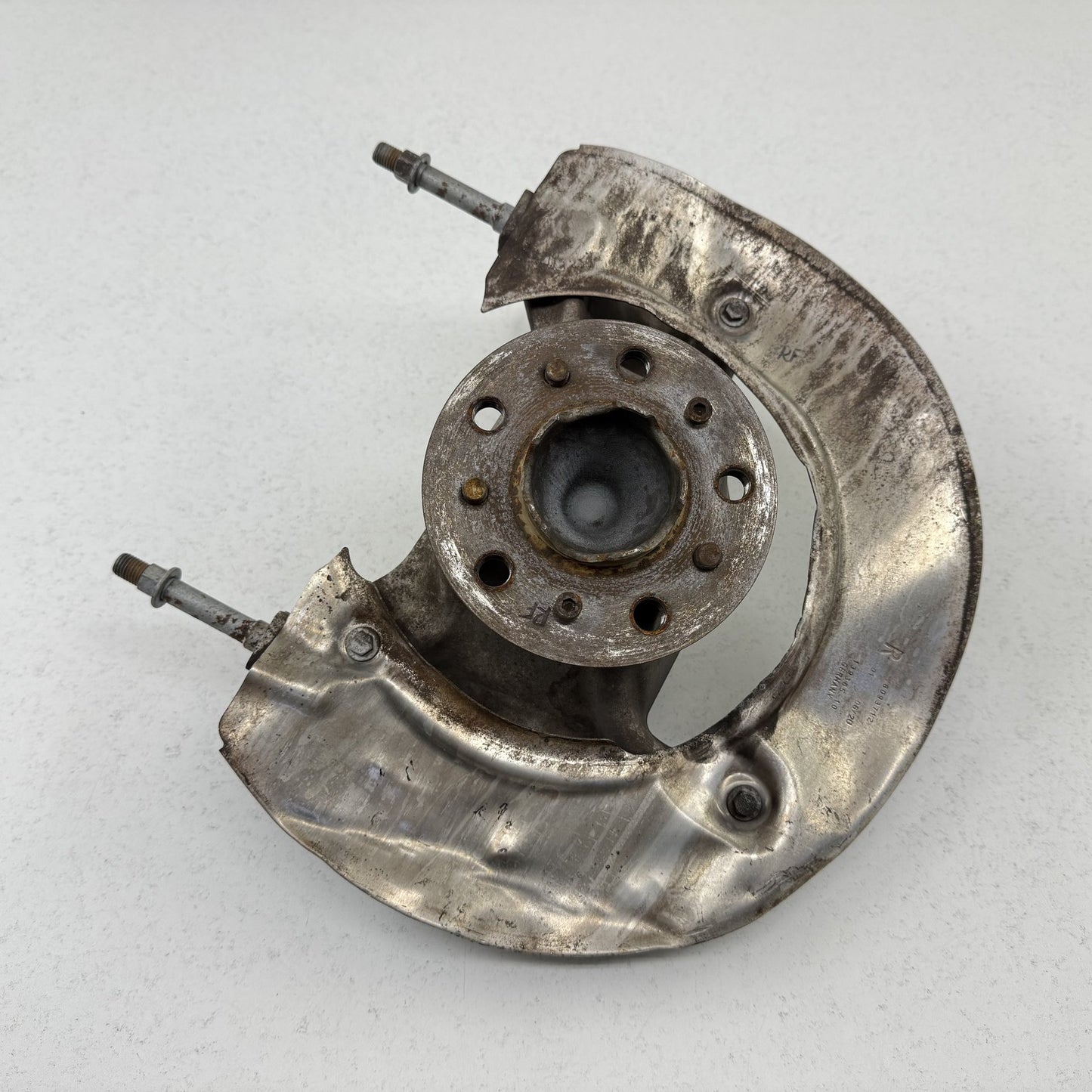 21-26 BMW M3 M4 G80 G82 RWD Right Front Spindle Knuckle Hub Wheel Bearing OEM