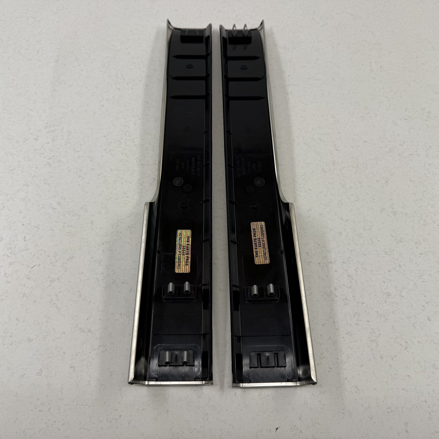 2014-2018 Bentley Flying Spur Door Sill Scuff Kick Plate Set Front & Rear OEM