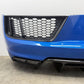 17-18 Audi R8 Rear Bumper Cover Complete W/ Carbon Fiber Valance & Sensors OEM