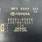 16-22 Toyota Prius  Junction Block Network Body Control Module BCM MPX Set OEM