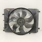 10-16 Mercedes W212 E350 Engine Radiator Cooling Fan Motor Shroud Assembly OEM