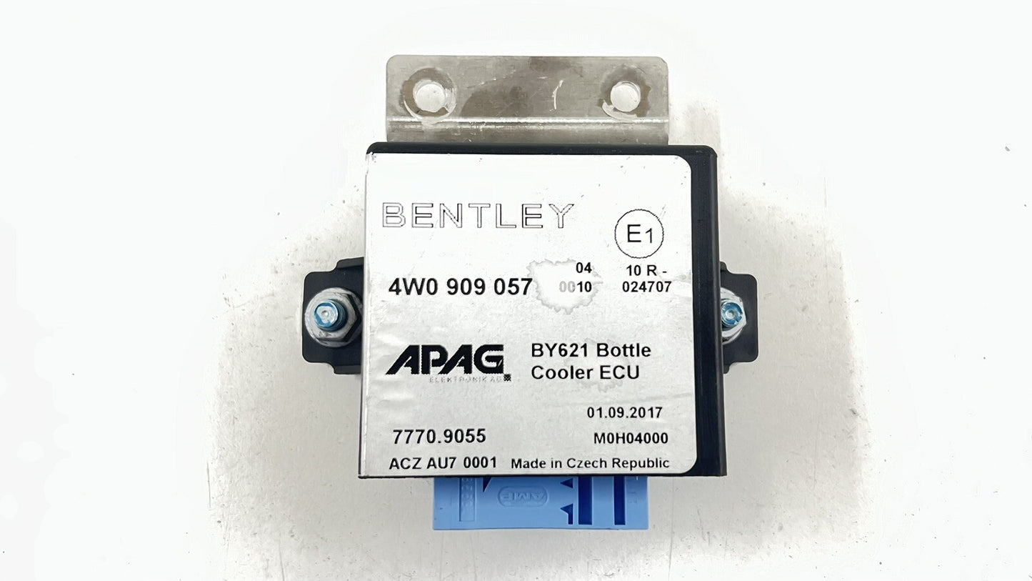 13-18 BENTLEY FLYING SPUR BOTTLE COOLER ECU CONTROL MODULE 4W0 909 057 OEM