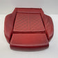 18-24 Audi S4 S5 Driver Left Front Sport Seat Lower Cushion Magma Red OEM
