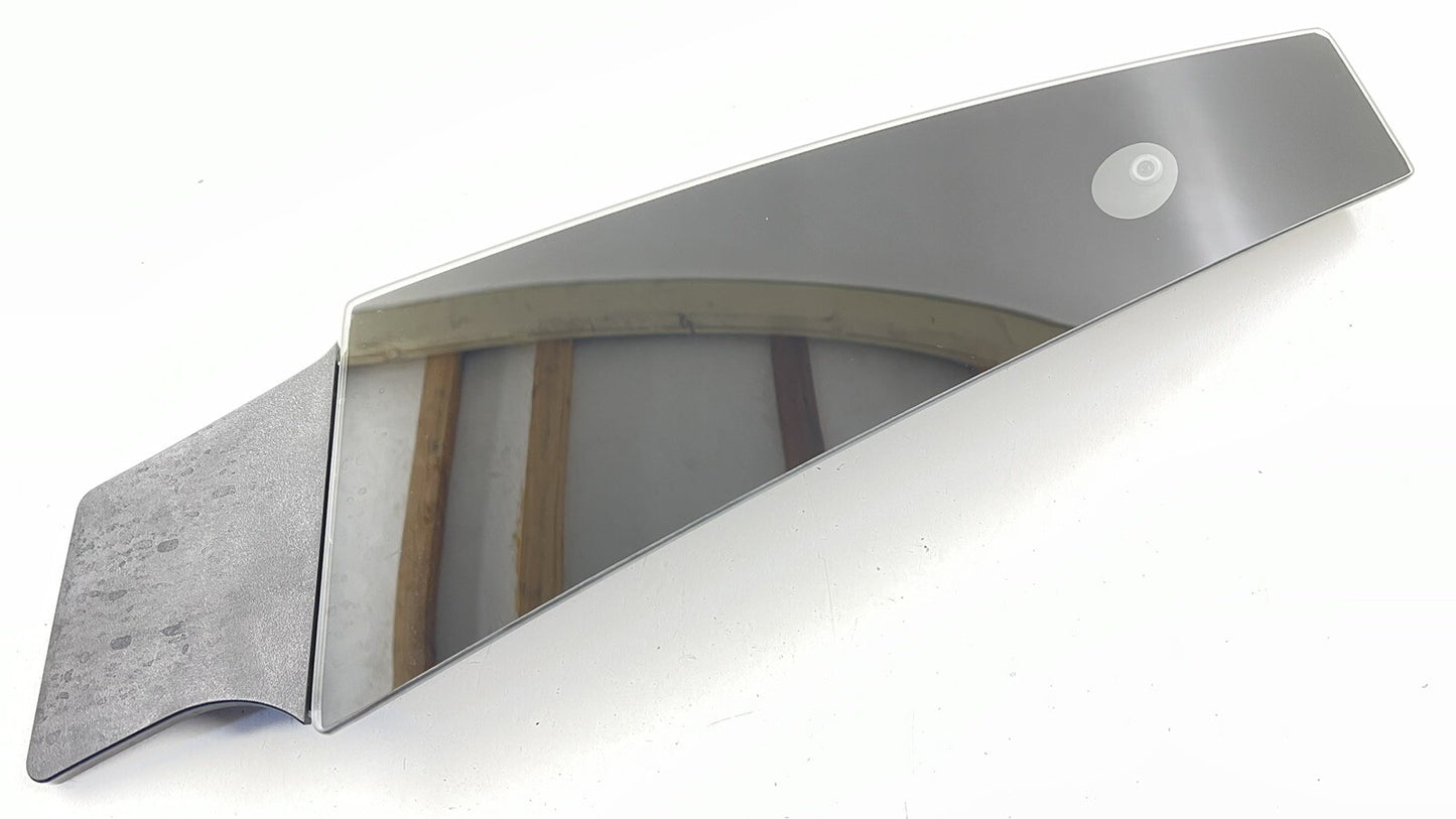 17-20 TESLA MODEL S PASSENGER RIGHT B PILLAR GLASS CAMERA TRIM 1092307-00-E OEM