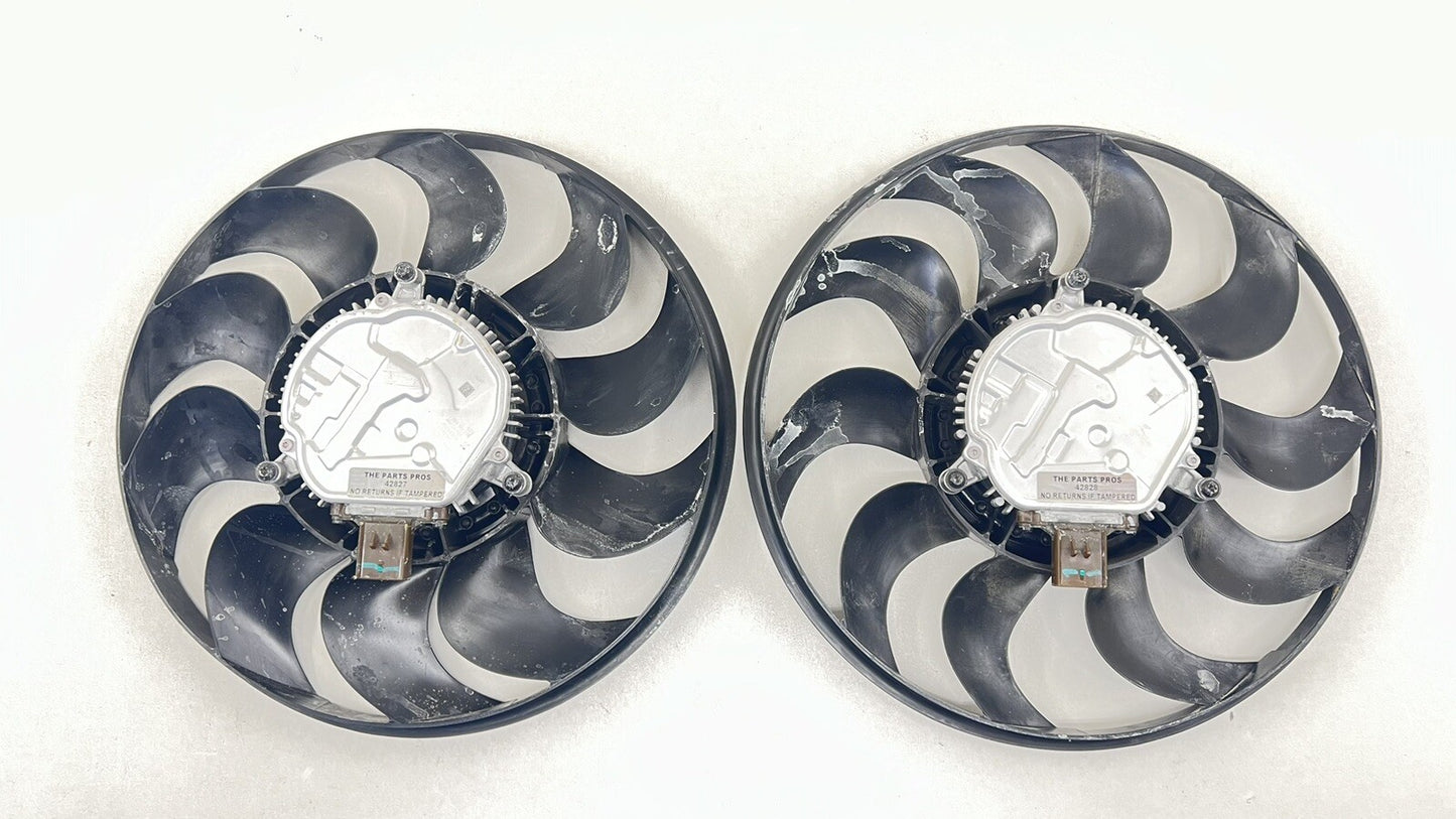 23-24 Nissan Z Radiator Cooling Fan Motor With Fan Blade Pair OEM