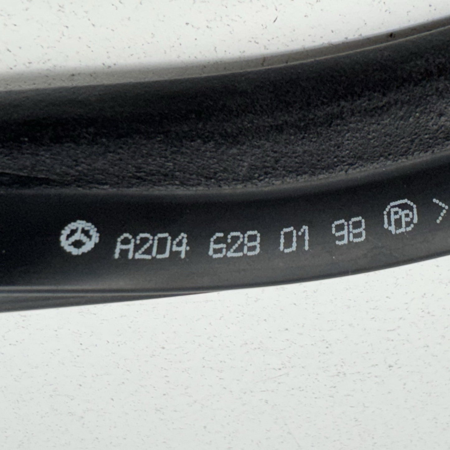 08-14 Mercedes W204 C250 Under Hood Engine Bay Weatherstrip Rubber Seal Set OEM