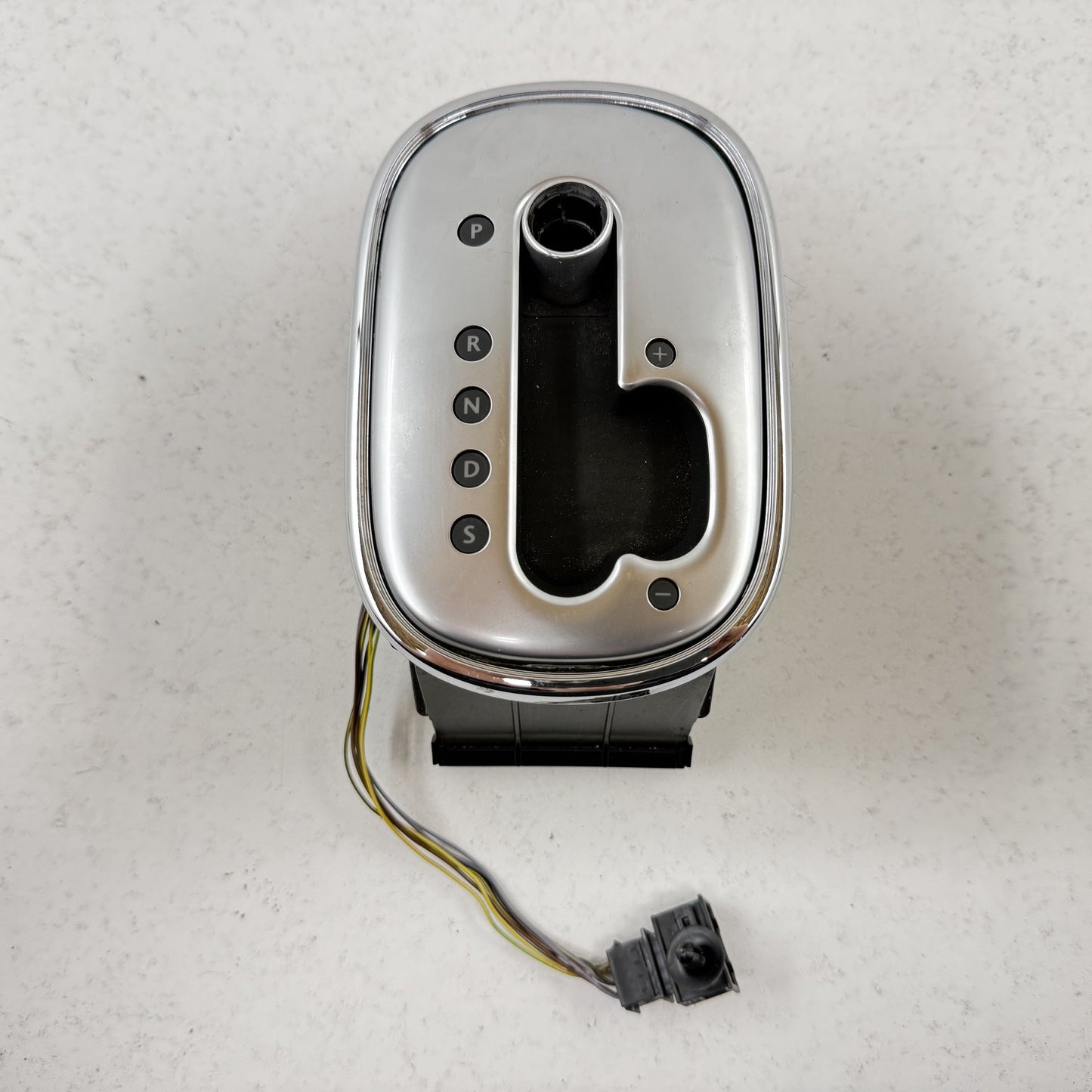 2014-2018 Bentley Flying Transmission Gear Indicator Plate Cover Silver OEM