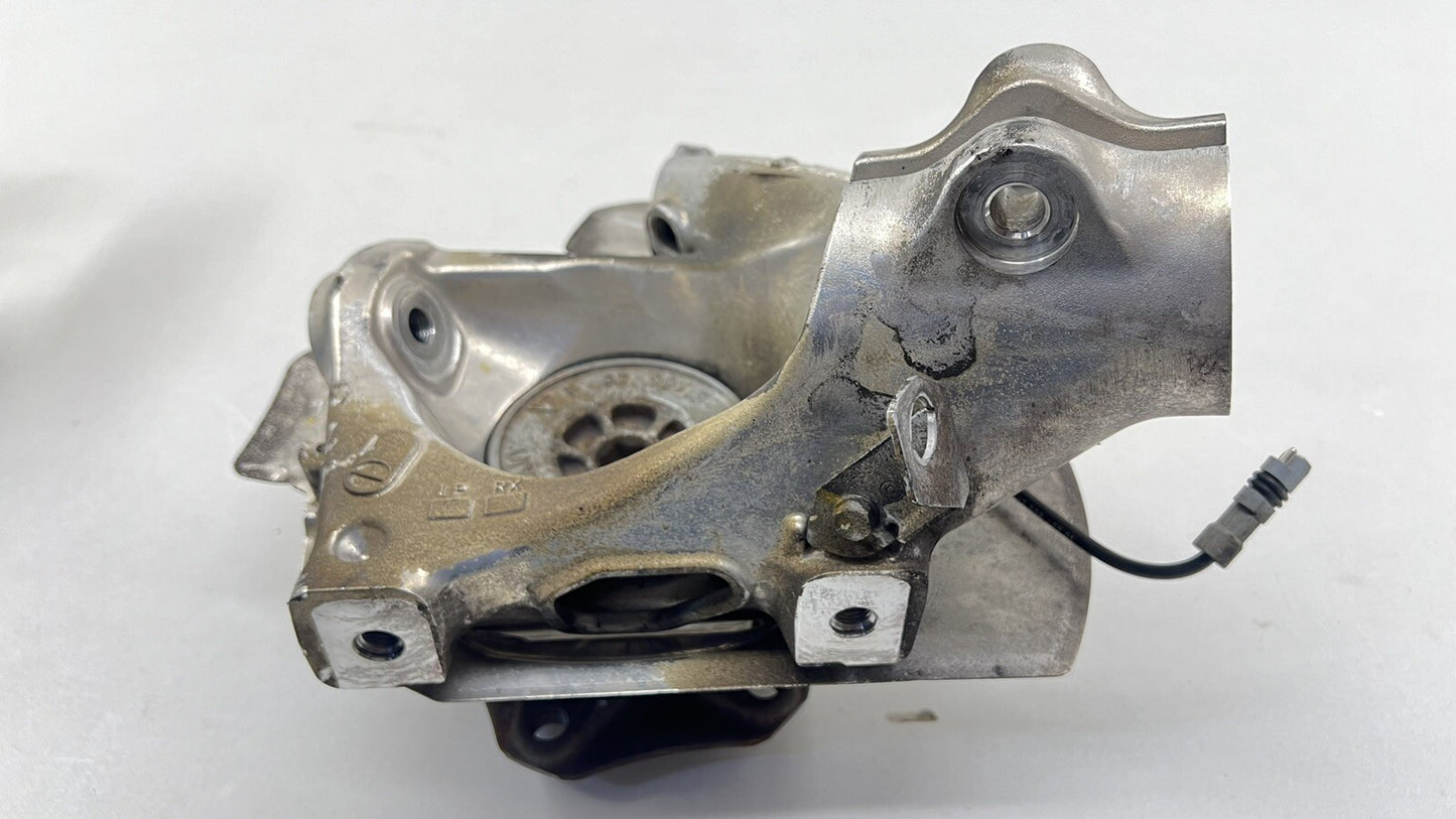 05-12 Porsche Boxster Cayman 987 Right Front Knuckle Hub W/ Control Arm Set OEM