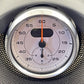 10-16 PORSCHE PANAMERA CENTER DASH CLOCK TIME W/ PANEL BEZEL COVER TRIM OEM