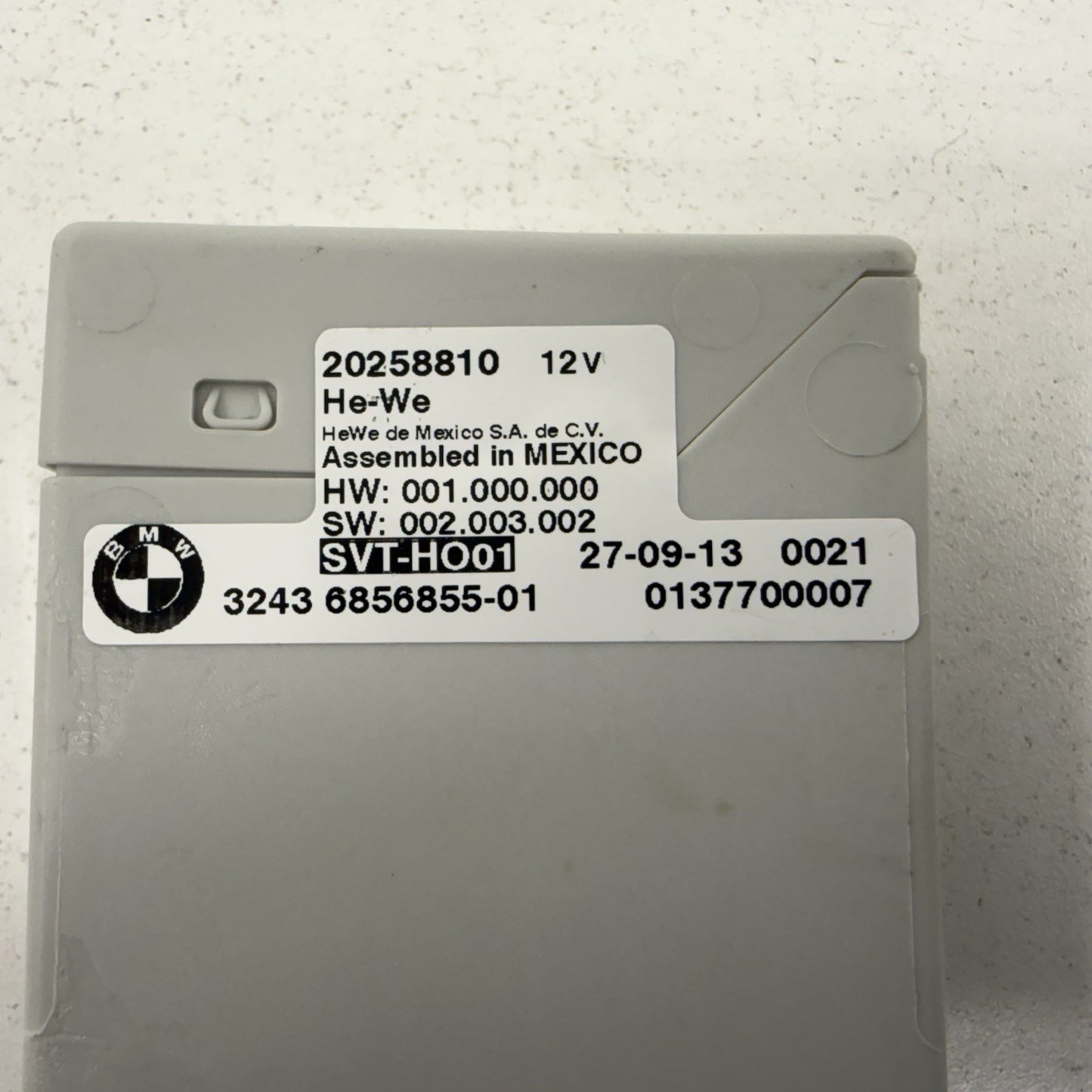 BMW F06 F10 F12 F13 M5 M6 Power Steering Servotronic Control Module 6856855 OEM