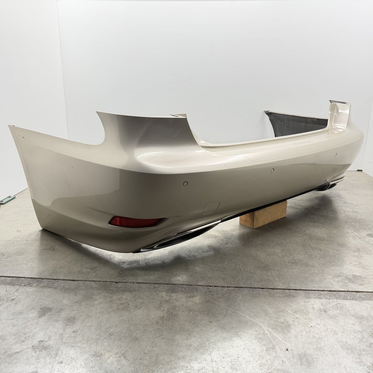 2013-2017 Lexus LS460 Rear Bumper Cover Complete W/ Parking Sensors OEM