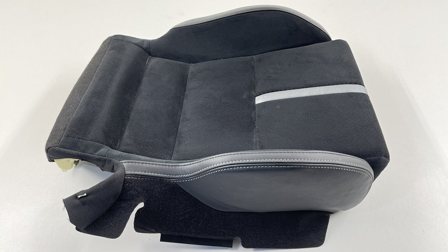 22-23 TOYOTA GR86 DRIVER LEFT FRONT LOWER SEAT CUSHION COVER BLACK OEM