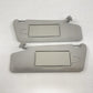 12-14 Mercedes W218 CLS550 Sunvisor Sun Visor Shade Pair Left & Right Gray OEM