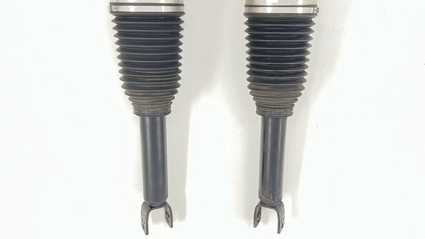 13-18 BENTLEY FLYING SPUR LEFT AND RIGHT REAR AIR SHOCK ABSORBER SUSPENSION OEM
