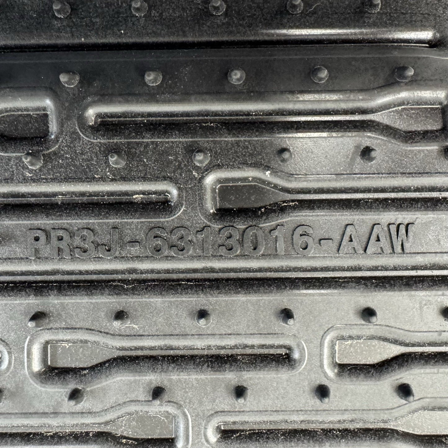24-26 Ford Mustang All Weather Rubber Floor Mat Set Front & Rear Factory OEM