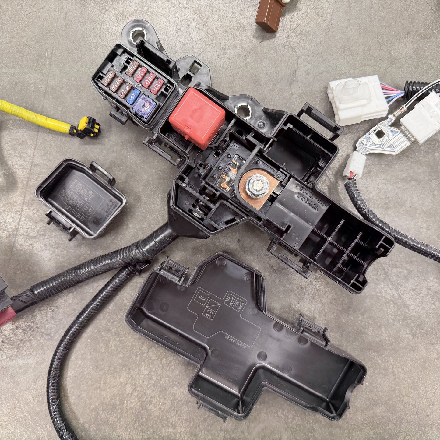 2024-2025 Toyota RAV4 Hybrid Interior Chassis Main Body Wiring Harness OEM