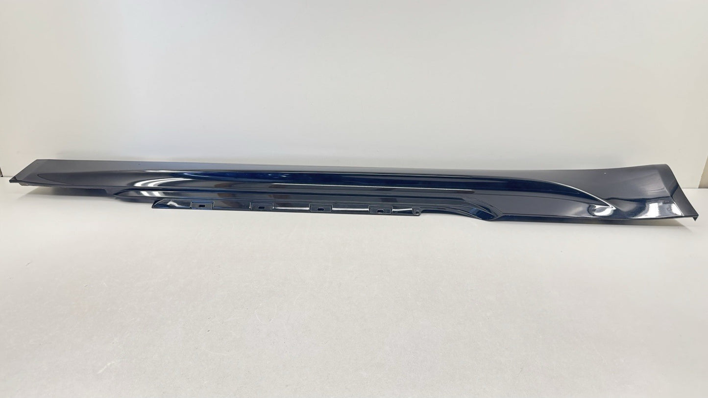 06-10 BMW M6 E63 E64 PASSENGER RIGHT SIDE SKIRT ROCKER PANEL COVER TRIM OEM