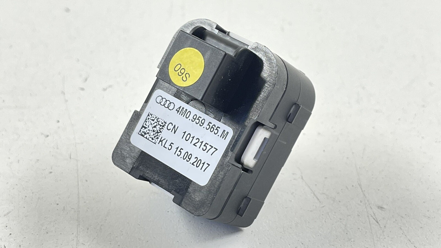 17-23 AUDI A4 S4 A5 S5 LEFT FRONT DOOR MIRROR CONTROL SWITCH KNOB 4M0959565M OEM