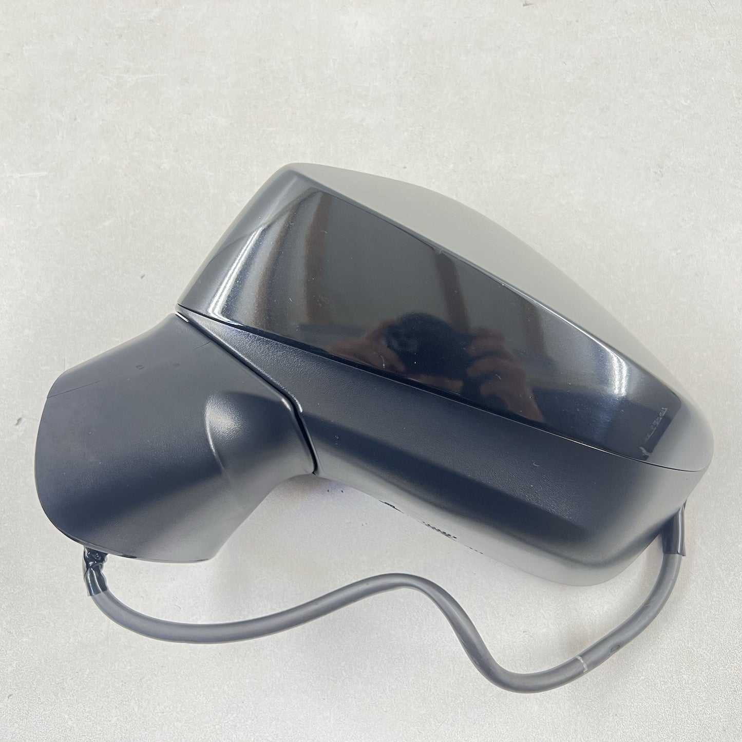 13-20 SUBARU BRZ DRIVER LEFT DOOR MIRROR 5 WIRE BLACK OEM