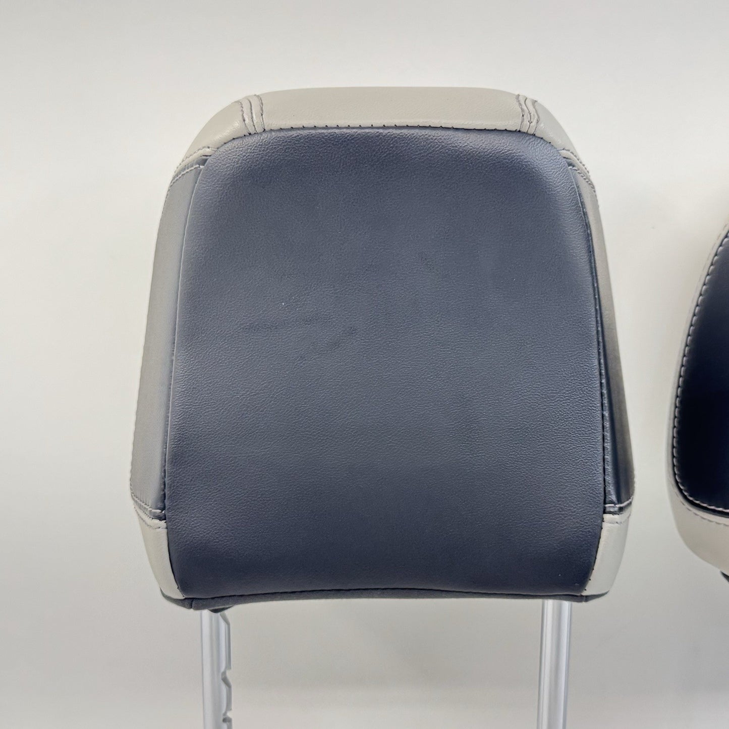 24-25 Ford Mustang GT Coupe Front Seat Headrest Head Rest Pair Space Gray OEM