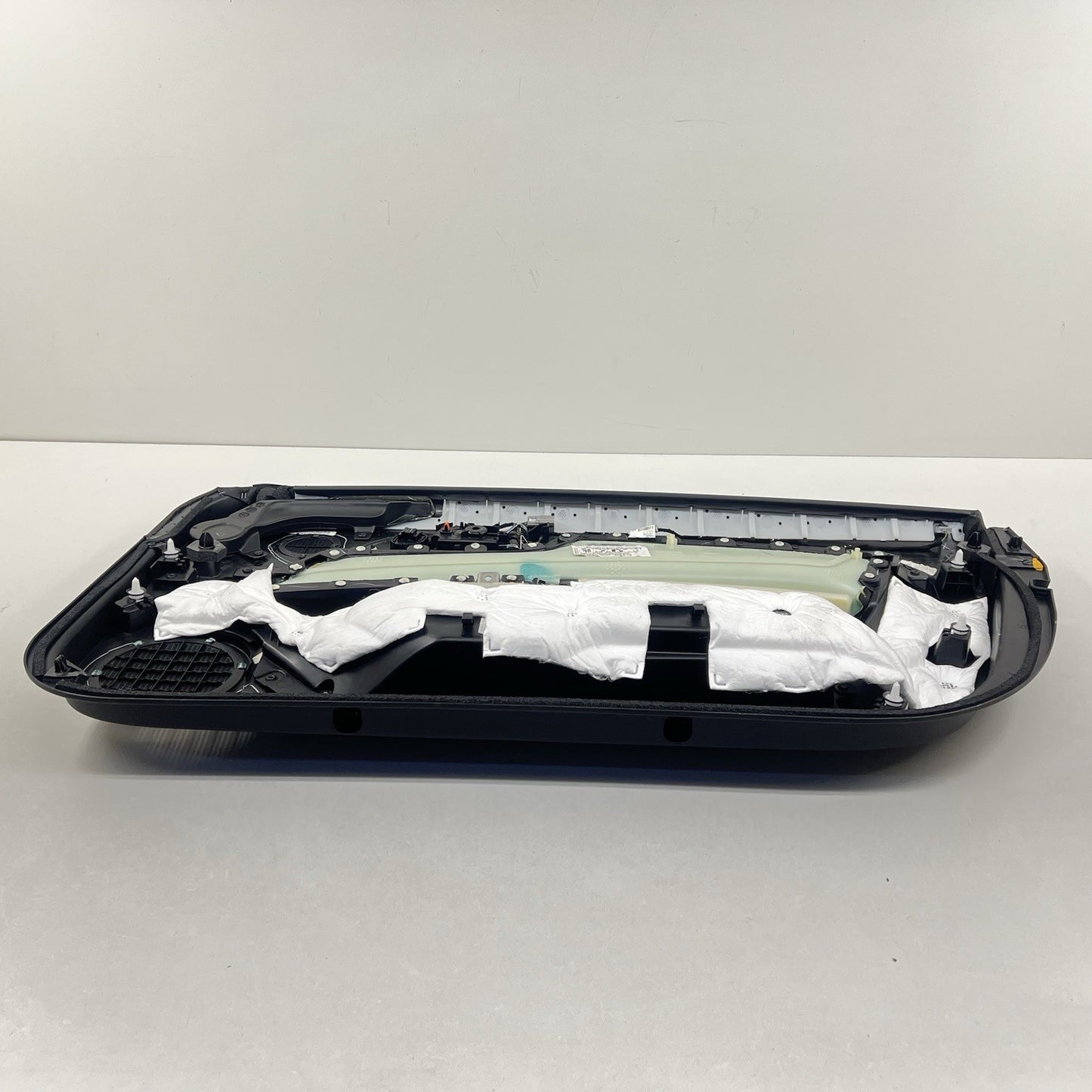 18-23 FORD MUSTANG GT DRIVER LEFT DOOR PANEL TRIM LEATHER JR3B-6323943 OEM