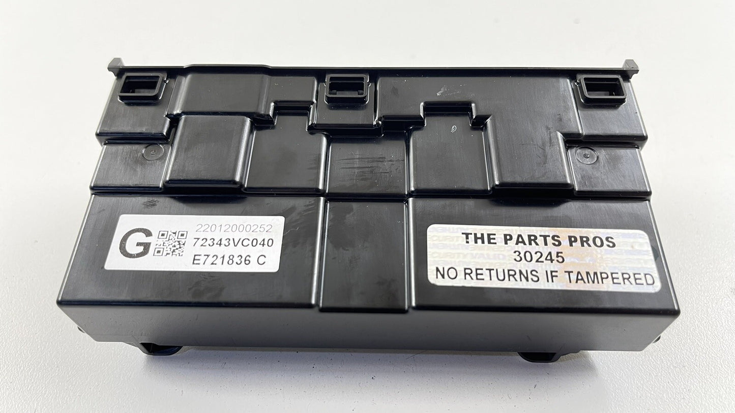 22-23 SUBARU WRX HEATER CORE BOX HVAC ELECTRONIC CONTROL MODULE 72343VC040 OEM