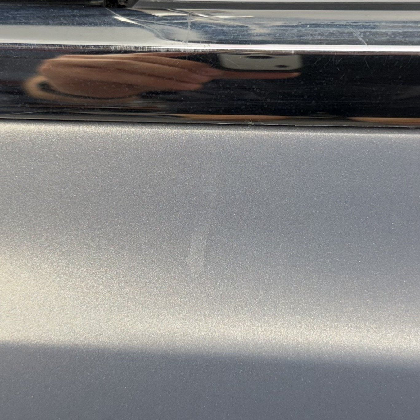 2014-2018 Bentley Flying Spur Driver Left Rear Door Shell Extreme Silver OEM
