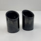 19-21 BMW M2 F87 Competition Rear Muffler Exhaust Tip Set Black 7853892 OEM
