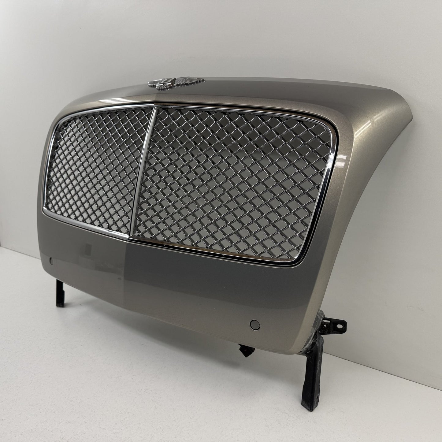 14-18 Bentley Flying Spur Front Hood Bumper Upper Radiator Grille Complete OEM