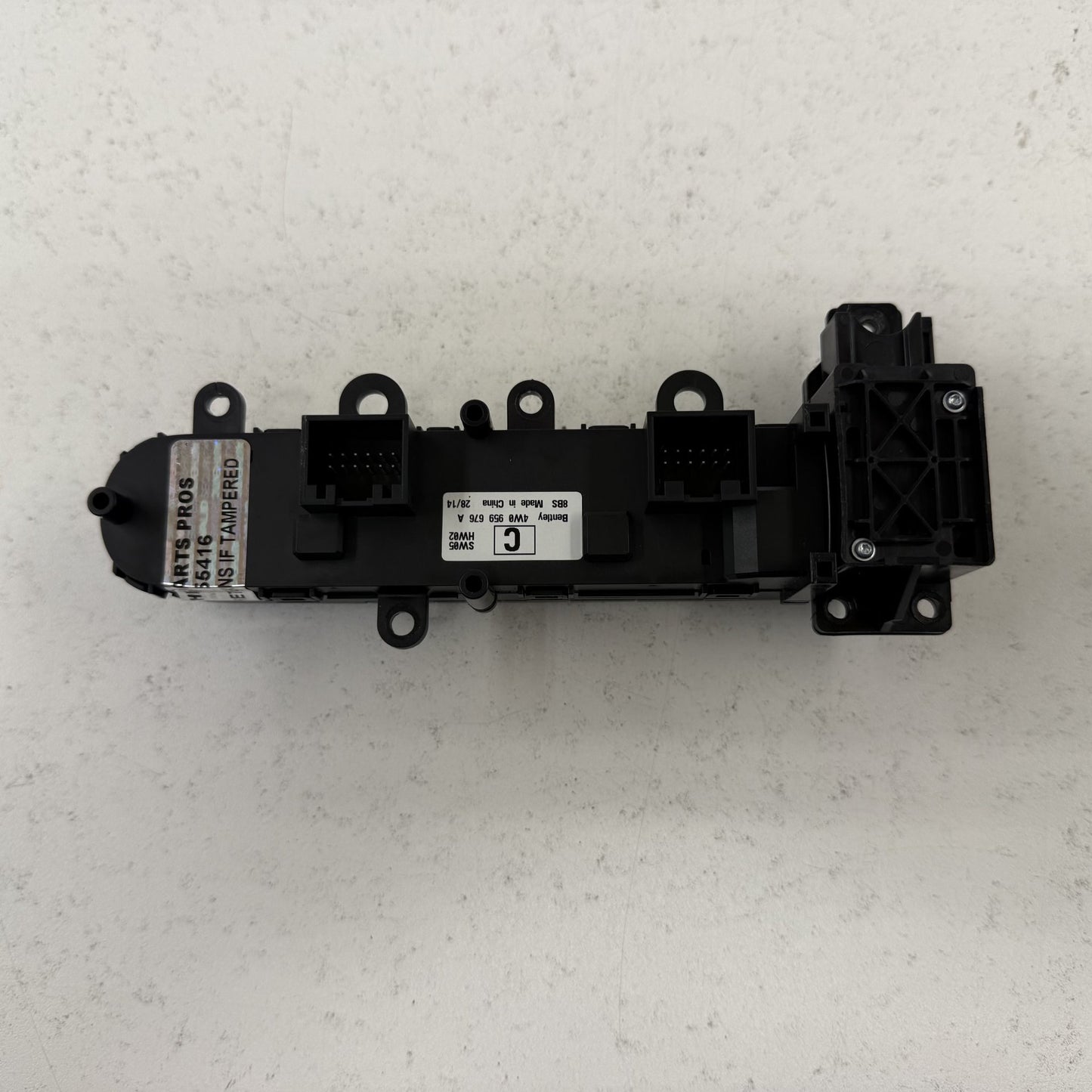 2014-2018 Bentley Flying Spur Center Console Control Switch Panel 4W0959676A OEM