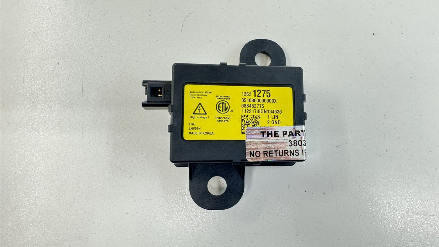 20-23 CADILLAC CT4 AIR FILTER CONTROL MODULE 13531275 OEM