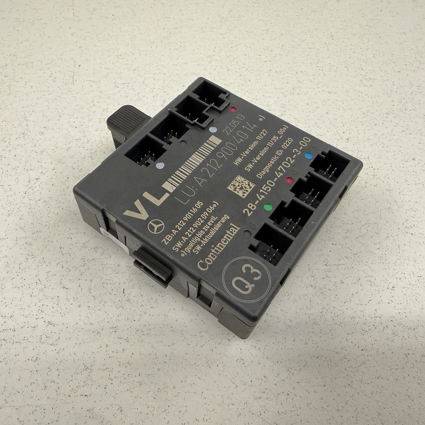 10-16 Mercedes W212 E350 Driver Left Front Door Control Module 2129004014 OEM
