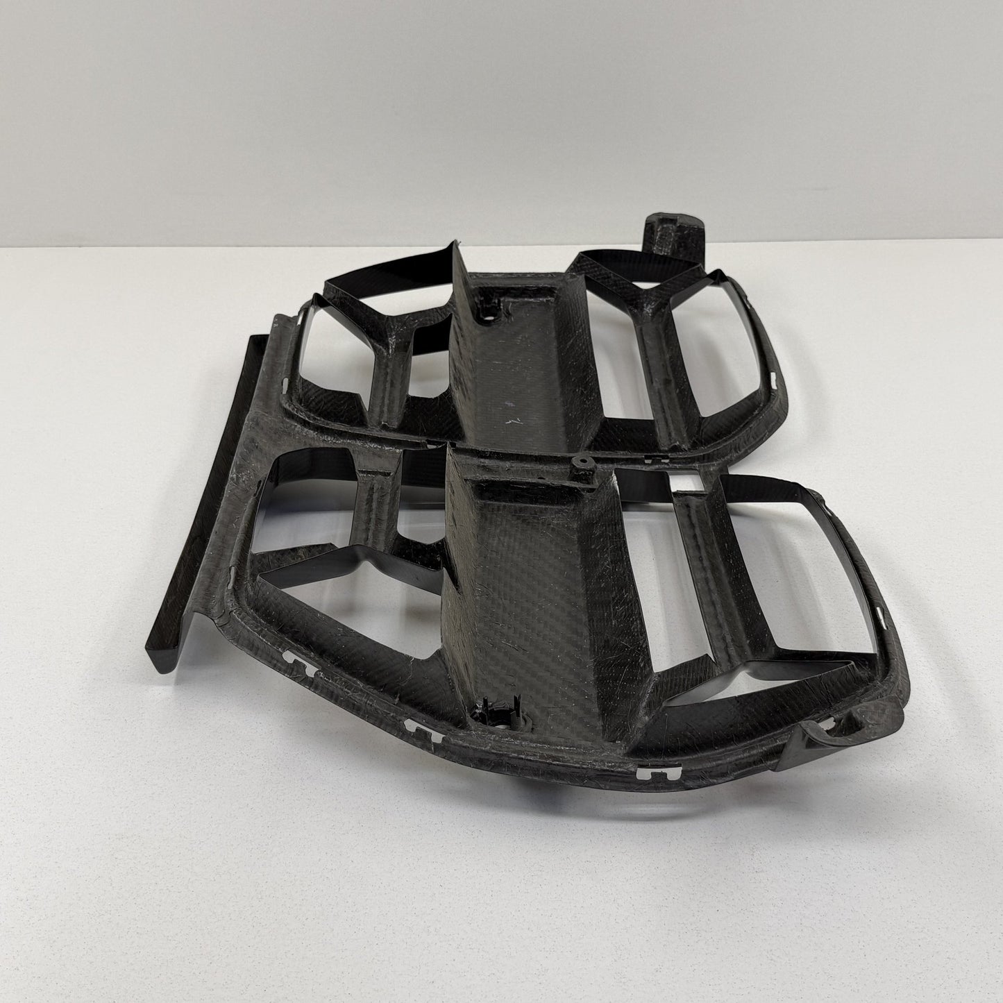 2021-2024 BMW M3 M4 G80 G82 G83 Carbon Fiber Front Bumper CSL Style Kidney Grill
