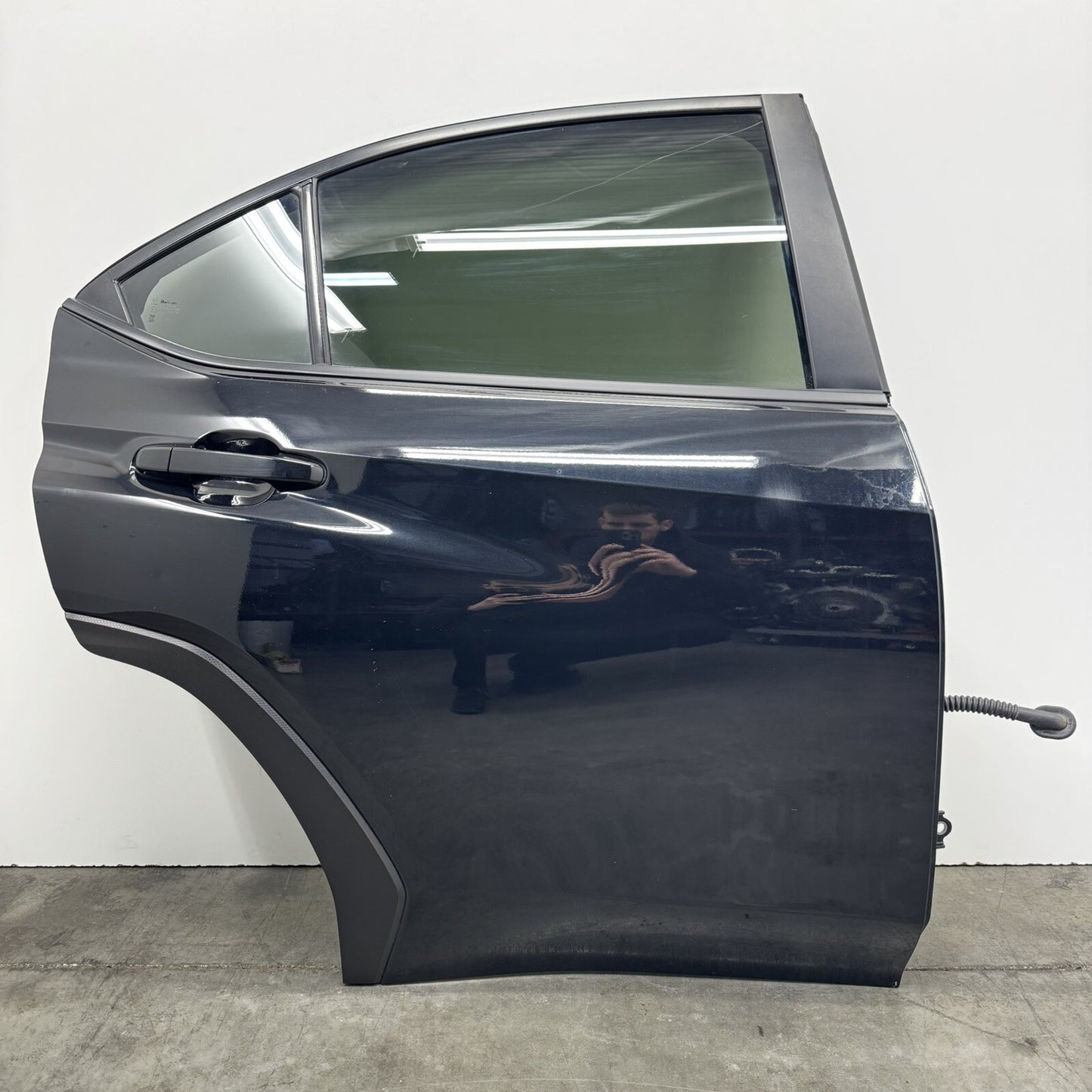 22-25 SUBARU WRX PASSENGER RIGHT REAR DOOR COMPLETE BLACK OEM