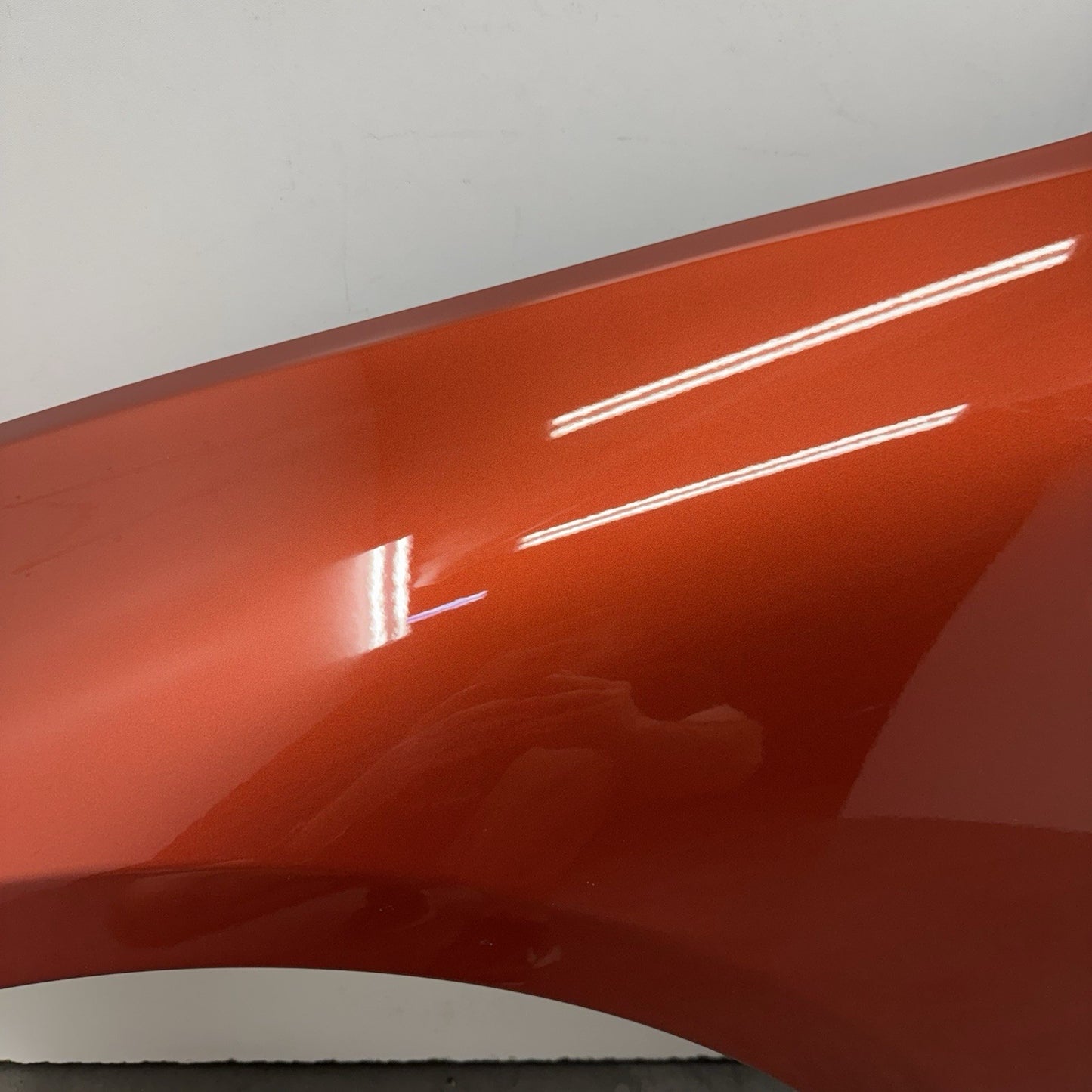 16-21 BMW M2 F87 Driver Left Front Fender Panel W/ Emblem Sunset Orange OEM