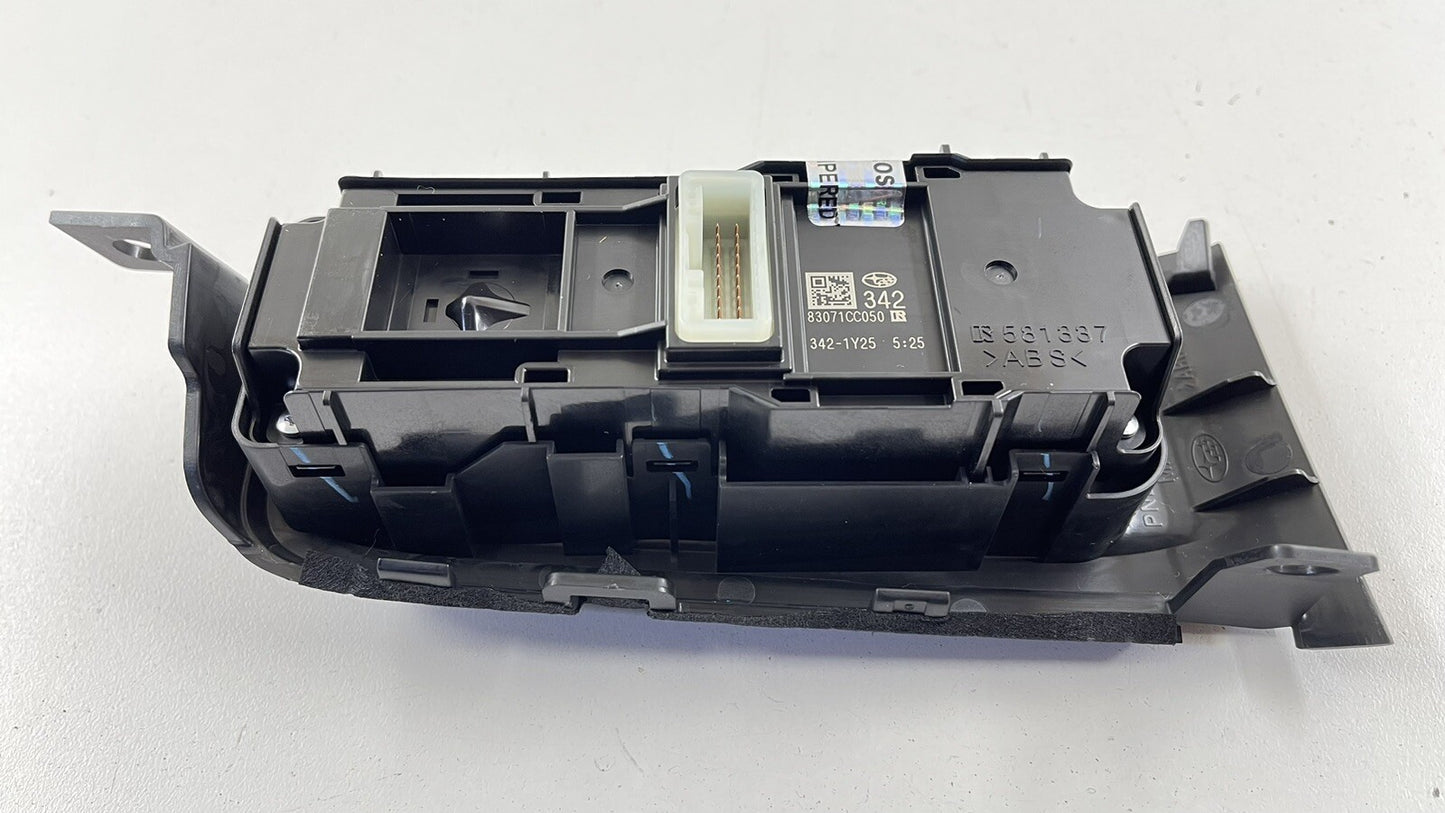 22-23 TOYOTA GR86 DRIVER LEFT FRONT MASTER WINDOW CONTROL SWITCH 83071CC050 OEM