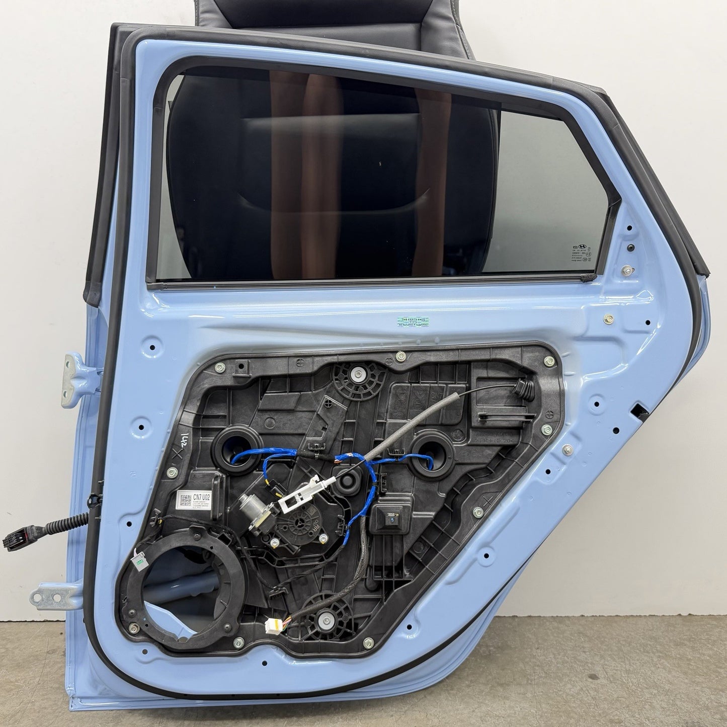 22-26 Hyundai Elantra N Passenger Right Rear Door Shell Complete With Glass OEM