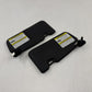 2022-2026 Subaru WRX Limited Sunvisor Sun Visor Shade Pair Left Right Black OEM
