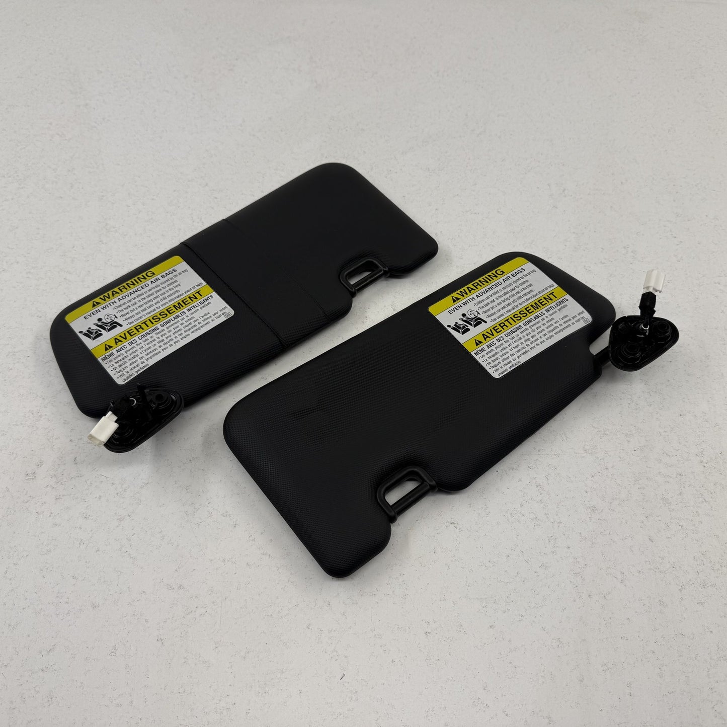 2022-2026 Subaru WRX Limited Sunvisor Sun Visor Shade Pair Left Right Black OEM