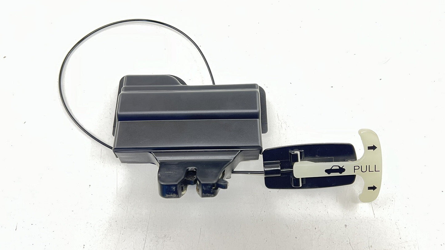 14-20 INFINITI Q50 REAR TRUNK LATCH LOCK ACTUATOR PULL RELEASE LEVER OEM