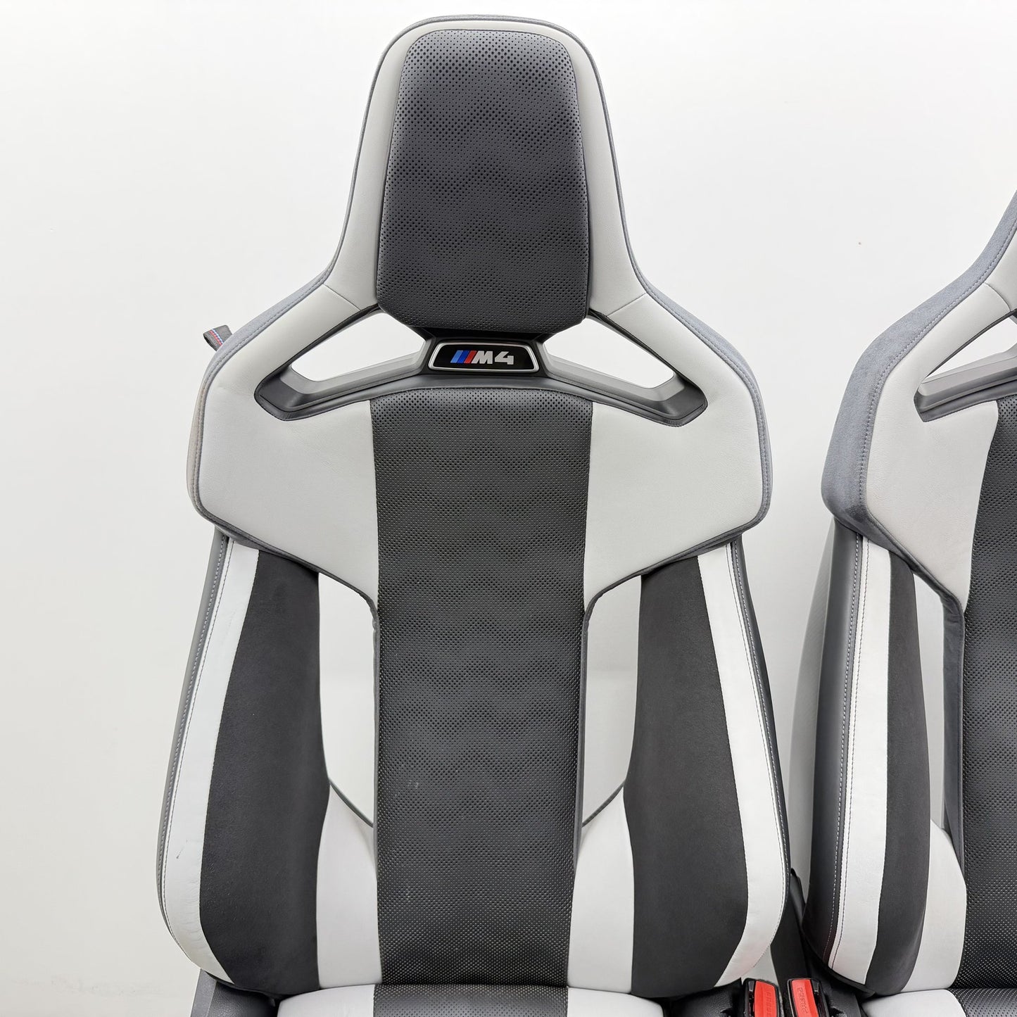 2021-2026 BMW M3 M4 G80 G82 Front Carbon Fiber Bucket Seat Pair Silverstone OEM