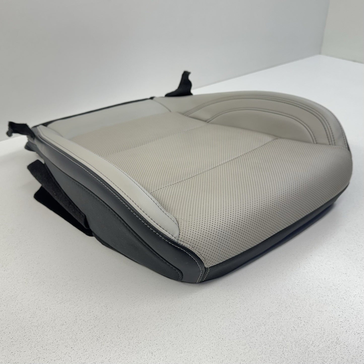 24-26 Ford Mustang Driver Left Front Lower Seat Cushion Leather Space Gray OEM