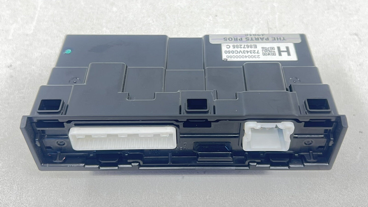 2023 SUBARU WRX HEATER CORE BOX HVAC ELECTRONIC CONTROL MODULE 72343VC050 OEM