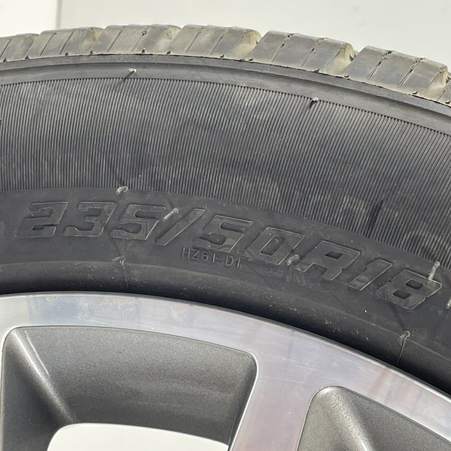 14-22 MASERATI GHIBLI FRONT WHEEL RIM W/ TIRE 18x7.5 +43 OFFSET 670011872 OEM