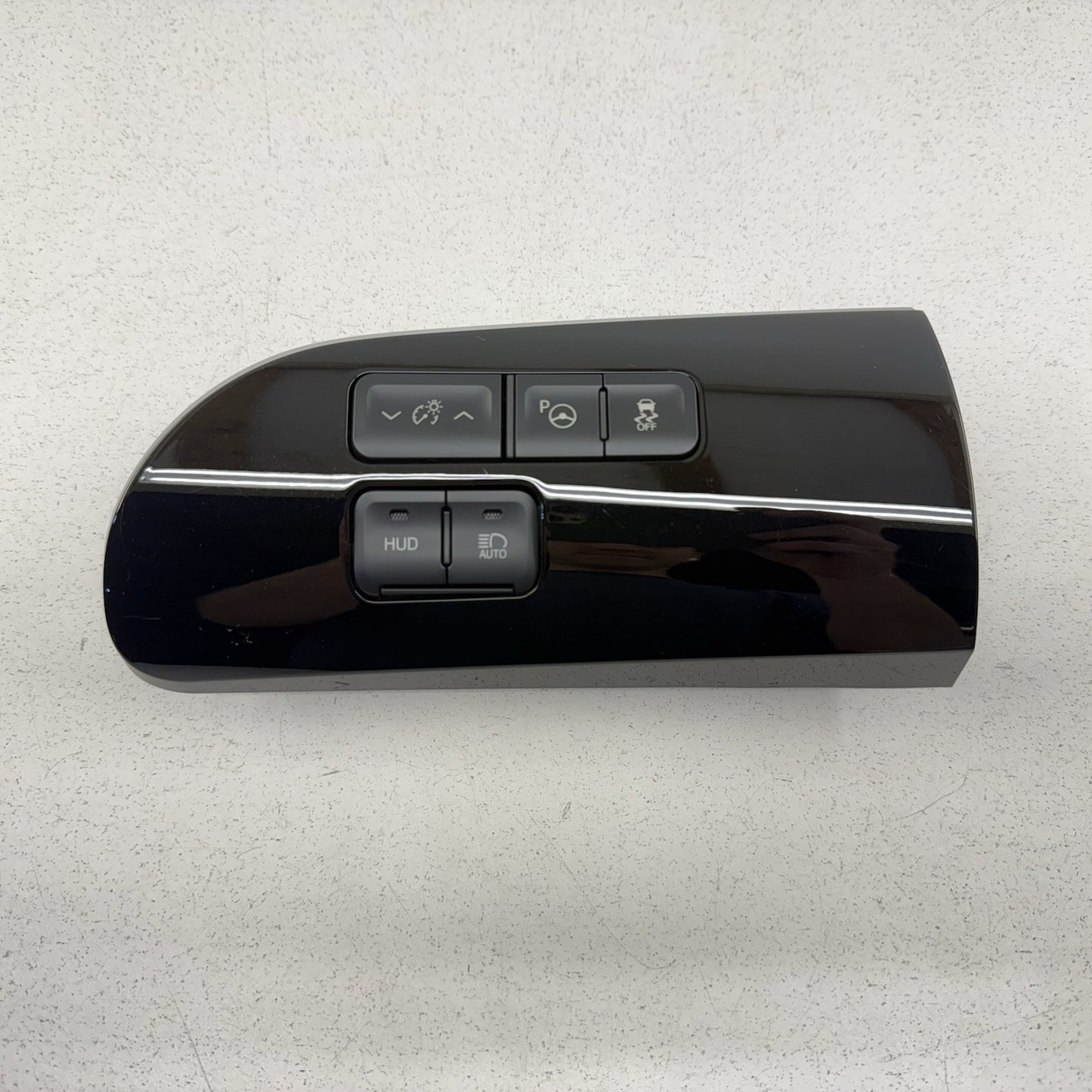 17-22 Toyota Prius / Prius Prime Front Left Dash Cover Trim With Buttons OEM
