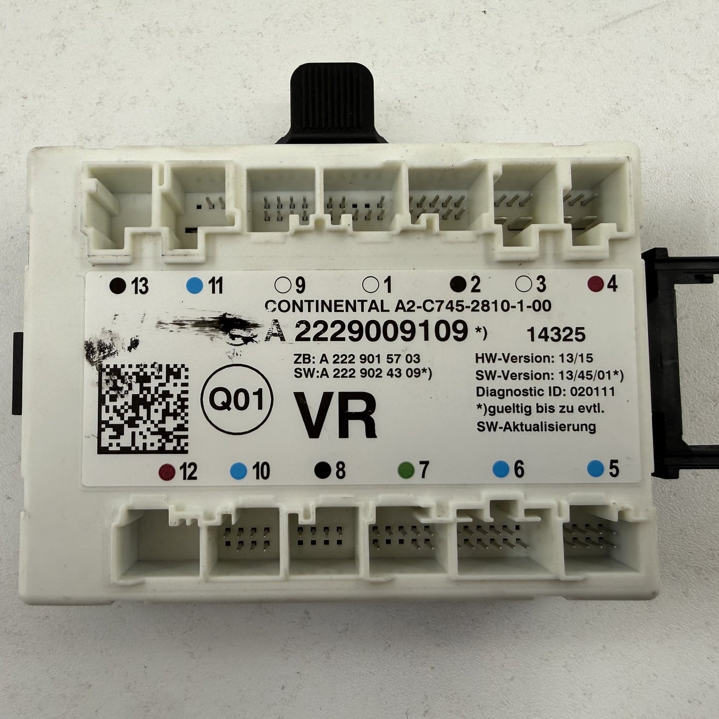 2014-2020 Mercedes-Benz S550 W222 Passenger Right Front Door Control Module OEM