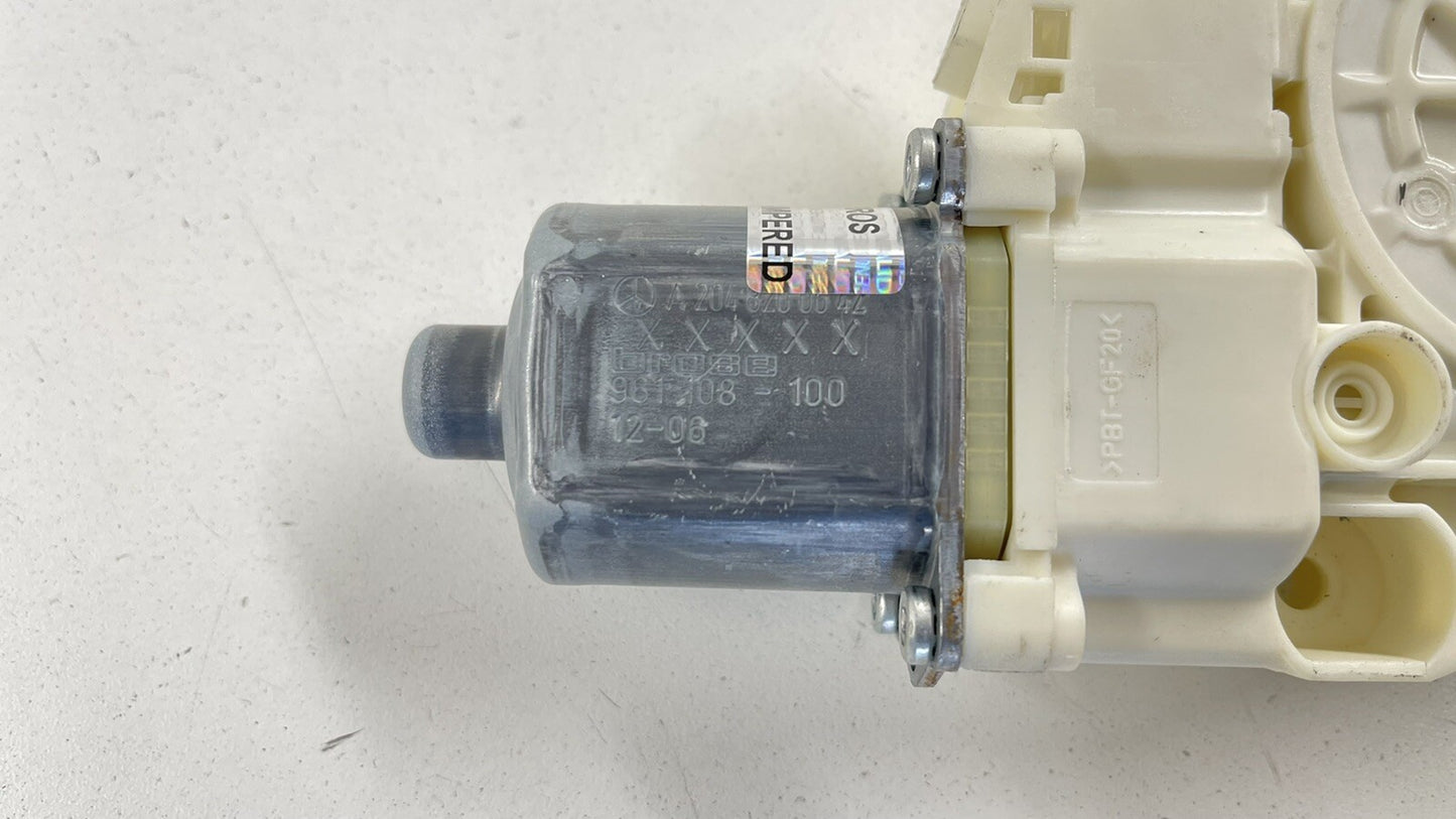 10-13 MERCEDES BENZ W212 E CLASS RIGHT REAR DOOR WINDOW REGULATOR MOTOR OEM