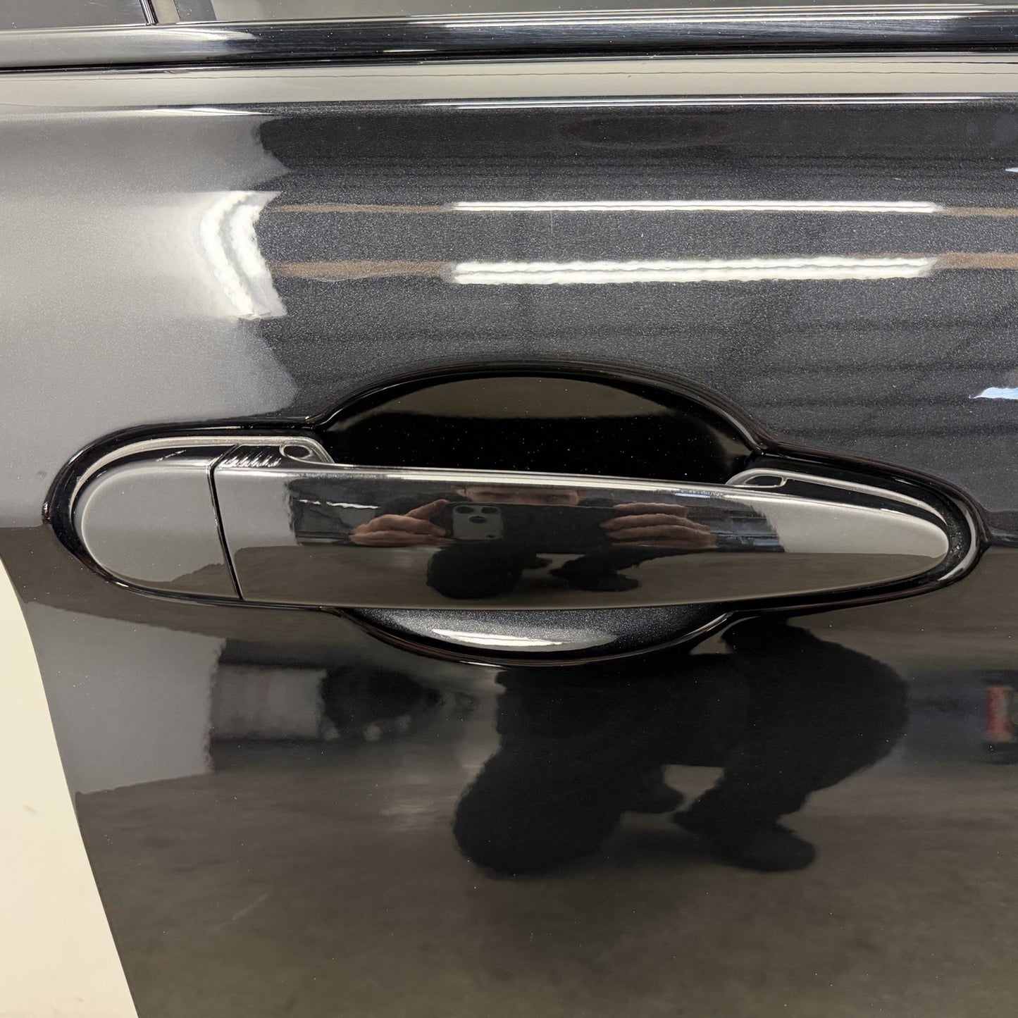12-18 BMW F30 F80 M3 Sedan Passenger Right Front Door Shell Complete Black OEM