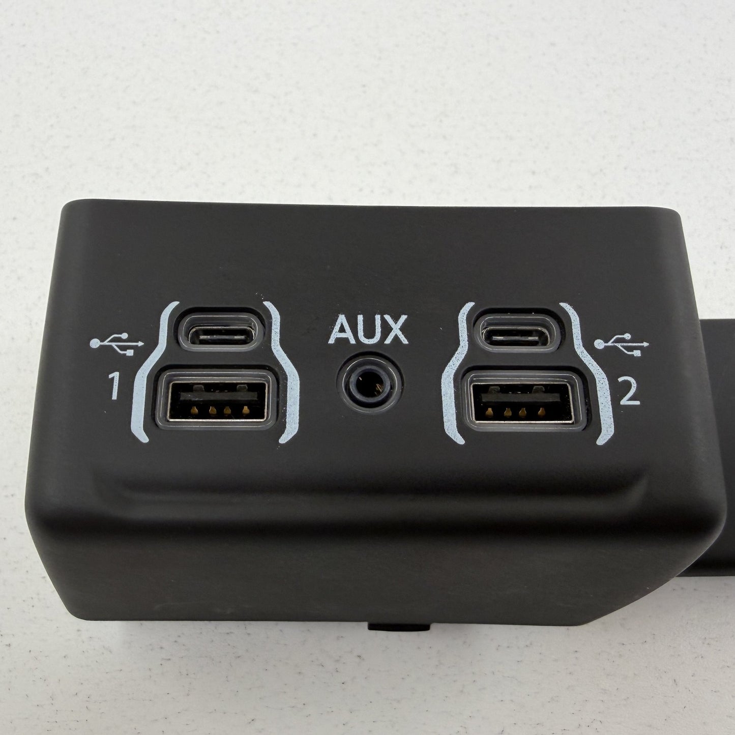 2021-2026 Dodge Durango Console Media Hub Dual USB Port AUX Auxiliary Jack OEM