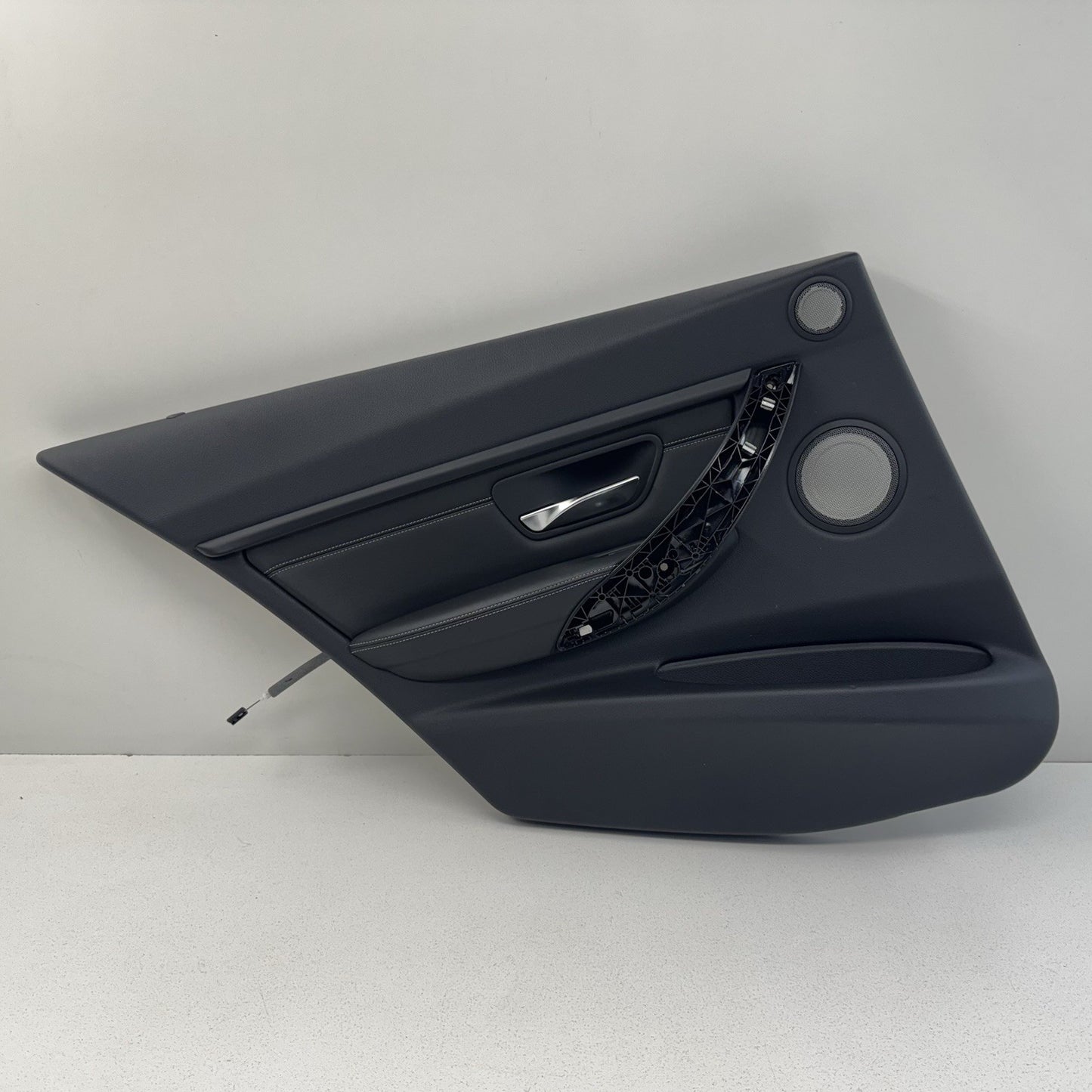 15-18 BMW F80 M3 Driver Left Rear Door Panel Interior Trim Black OEM